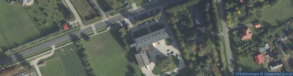 Zdjęcie satelitarne Urząd Gminy Trzeszczany