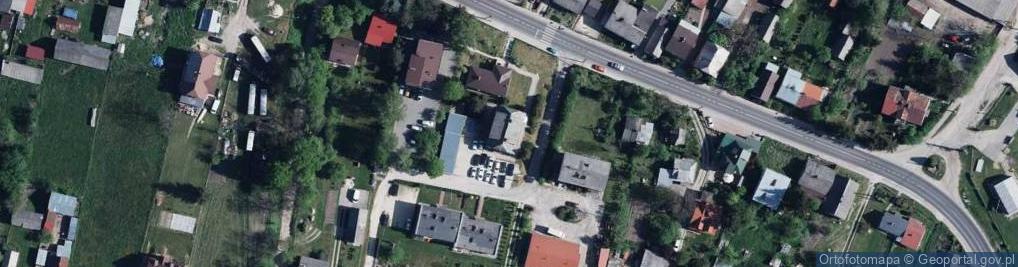Zdjęcie satelitarne Urząd Gminy Wąwolnica
