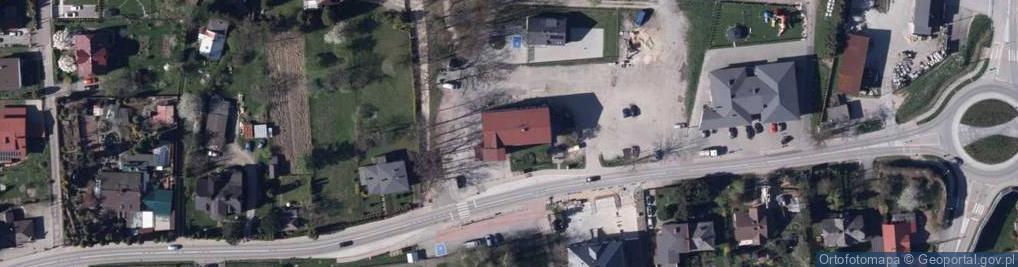 Zdjęcie satelitarne Urząd Gminy Wilkowice