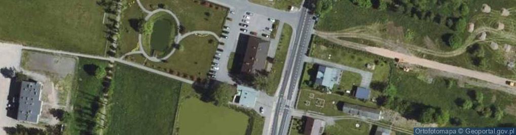 Zdjęcie satelitarne Urząd Gminy Wiśniewo