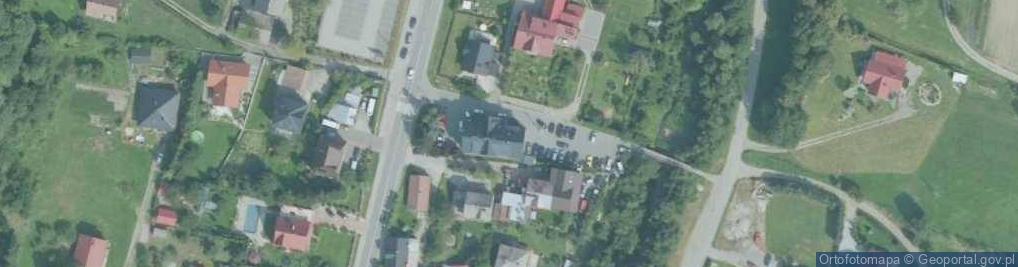 Zdjęcie satelitarne Urząd Gminy Wiśniowa
