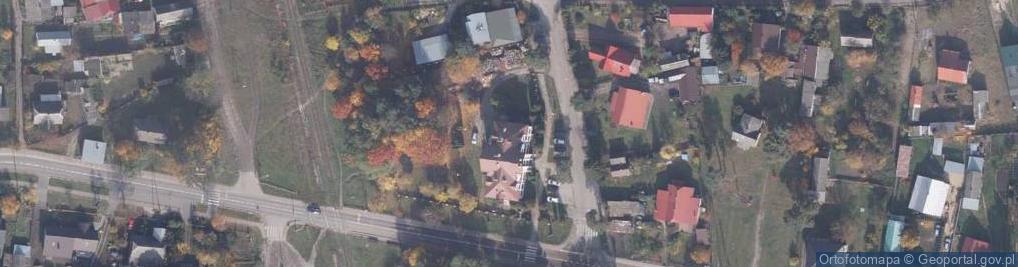 Zdjęcie satelitarne Urząd Gminy Wola Uhruska