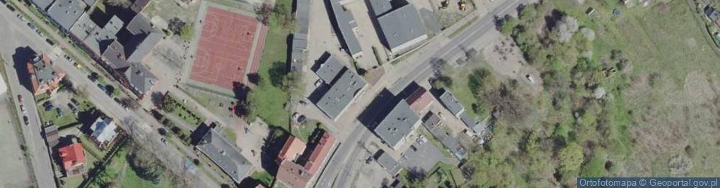 Zdjęcie satelitarne Urząd Gminy Żagań