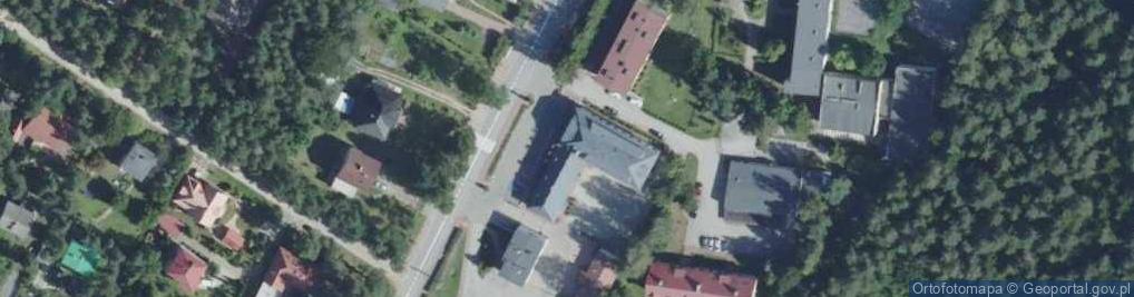 Zdjęcie satelitarne Urząd Gminy Zagnańsk