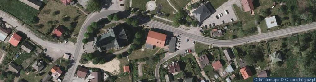 Zdjęcie satelitarne Urząd Gminy Zaleszany