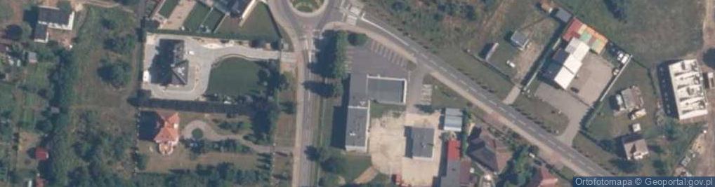 Zdjęcie satelitarne Urząd Gminy Złotów