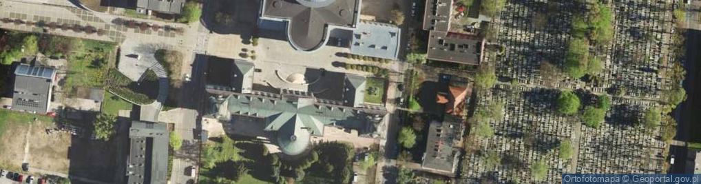 Zdjęcie satelitarne Archidiecezja katowicka