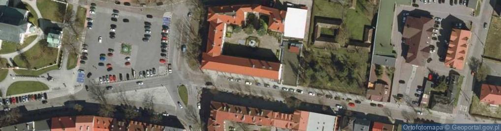 Zdjęcie satelitarne Archiwum Państwowe m. st. Warszawy