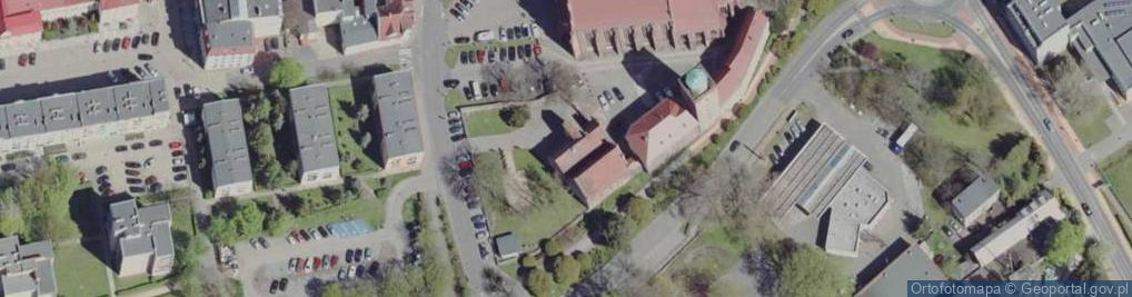 Zdjęcie satelitarne Archiwum Państwowe w Zielonej Górze - Oddział w Żarach