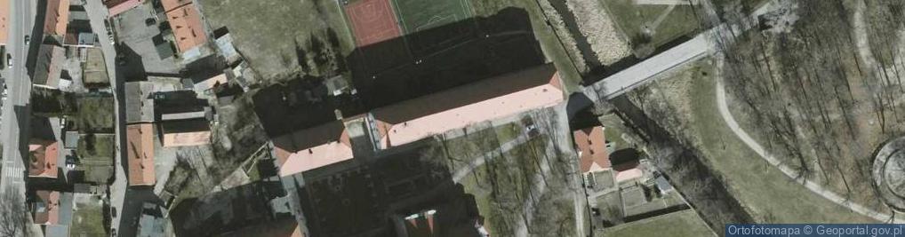 Zdjęcie satelitarne Archiwum Państwowe we Wrocławiu