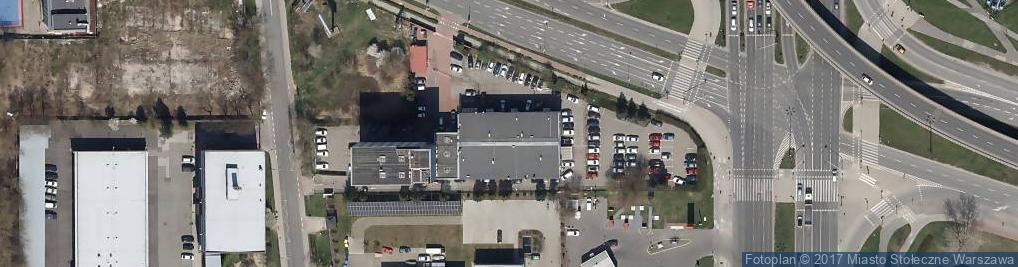 Zdjęcie satelitarne Centralne Biuro Antykorupcyjne Delegatura w Warszawie