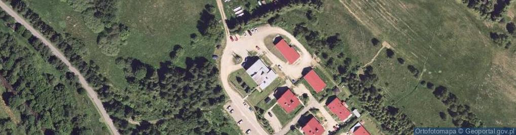 Zdjęcie satelitarne Dyrekcja Bieszczadzkiego Parku Narodowego