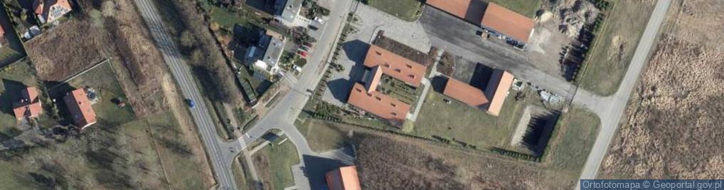 Zdjęcie satelitarne GDDKiA Obwód Drogowy Kłodawa
