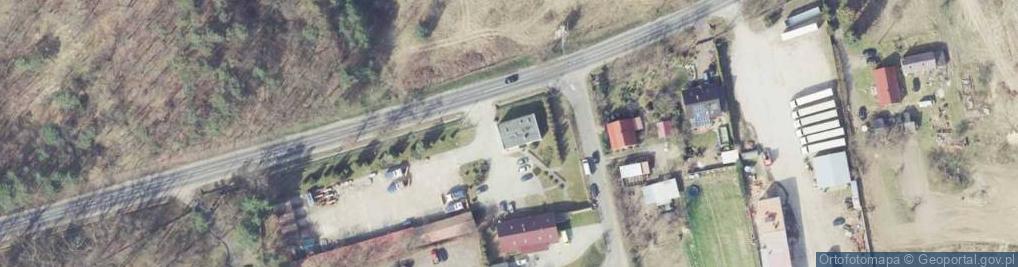 Zdjęcie satelitarne GDDKiA Obwód Drogowy Krosno Odrzańskie