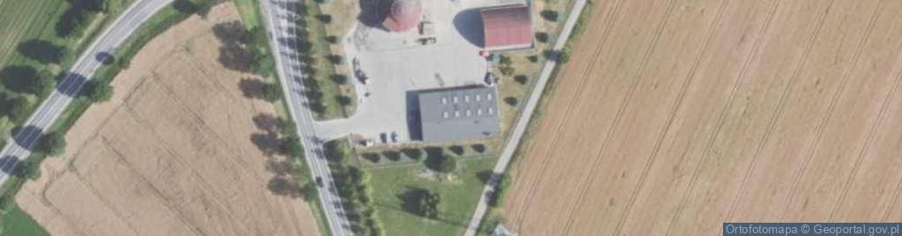 Zdjęcie satelitarne GDDKiA Obwód Drogowy Ożarów nr 2