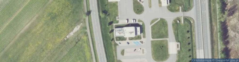 Zdjęcie satelitarne GDDKiA Obwód Utrzymania Autostrady Gogolin