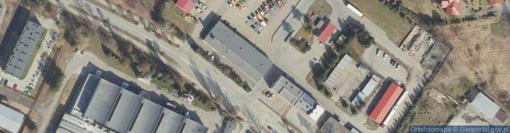 Zdjęcie satelitarne Generalna Dyrekcja Dróg Krajowych i Autostrad Rejon Krosno