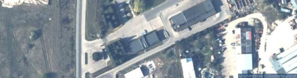 Zdjęcie satelitarne Generalna Dyrekcja Dróg Krajowych i Autostrad Rejon Lidzbark