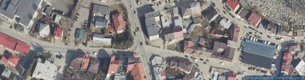 Zdjęcie satelitarne Komornik Sądowy przy Sądzie Rejonowym w Jaśle Andrzej Dębski