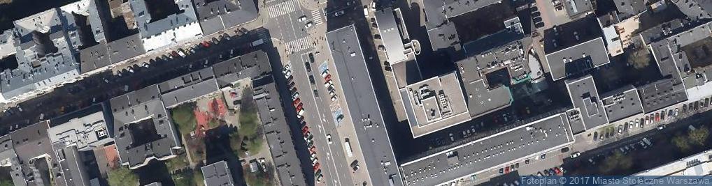 Zdjęcie satelitarne Ośrodek Debaty Międzynarodowej Ministerstwo Spraw Zagranicznych