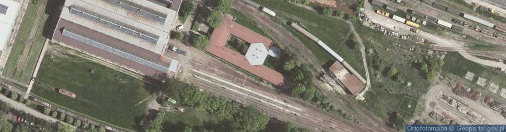 Zdjęcie satelitarne PKP S.A. Zakład Przewozów Pasażerskich Archiwum Obszarowe