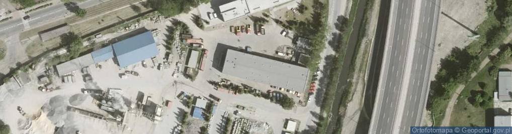 Zdjęcie satelitarne Przedsiębiorstwo Remontów Ulic i Mostów