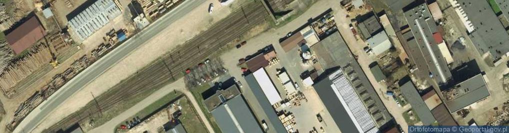 Zdjęcie satelitarne Ratusz w Bieczu