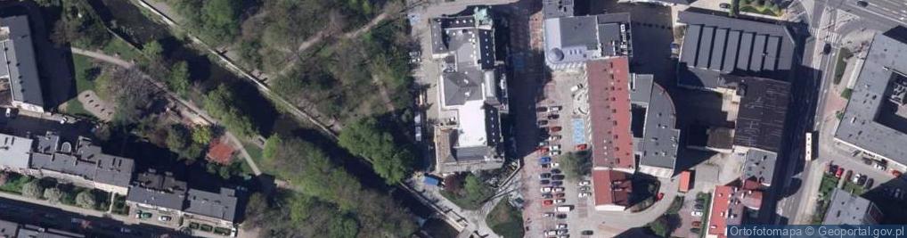 Zdjęcie satelitarne Ratusz w Bielsku-Białej