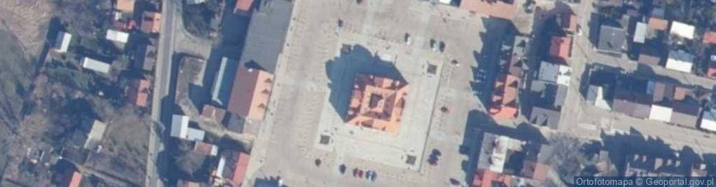 Zdjęcie satelitarne Ratusz w Pucku