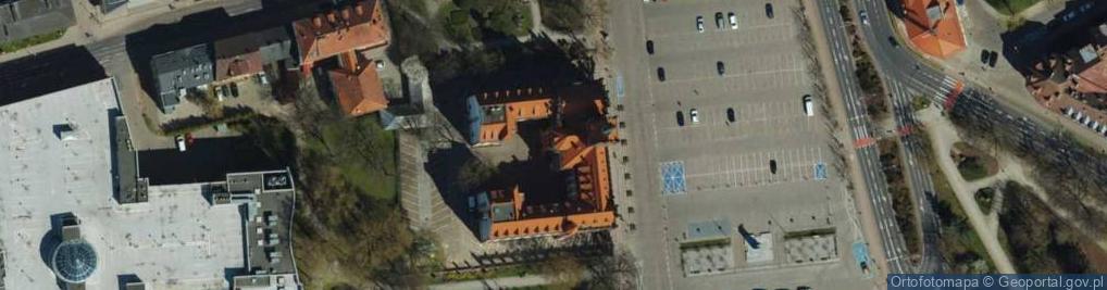 Zdjęcie satelitarne ratusz
