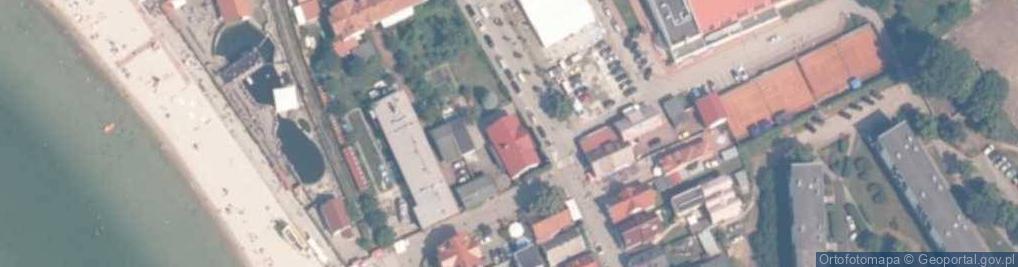 Zdjęcie satelitarne Urząd Morski w Gdyni Kapitanat Portu Hel