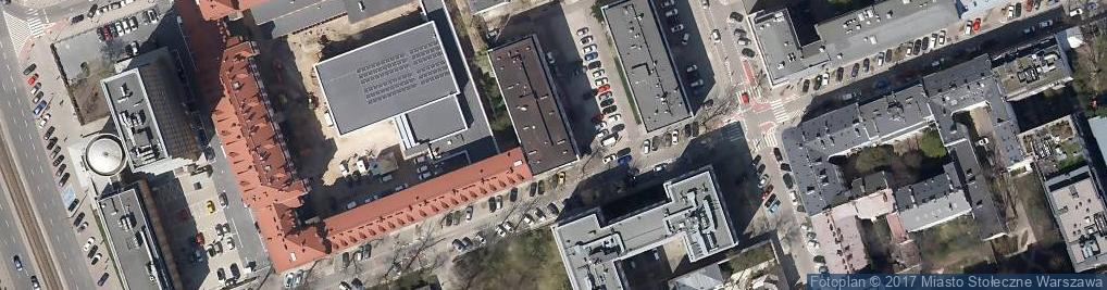 Zdjęcie satelitarne Urząd Transportu Kolejowego Oddział Terenowy w Warszawie
