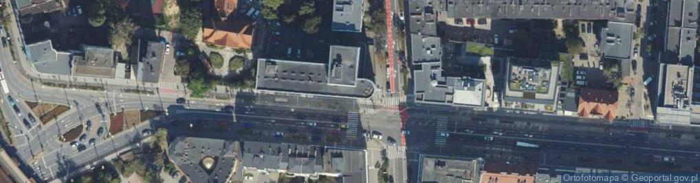 Zdjęcie satelitarne Zarzad Drog i Zieleni