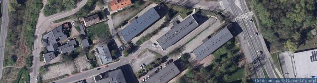 Zdjęcie satelitarne Urząd Kontroli Skarbowej w Katowicach Ośrodek Zamiejscowy
