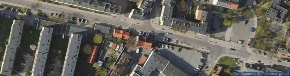 Zdjęcie satelitarne Gdański Zarząd Dróg i Zieleni