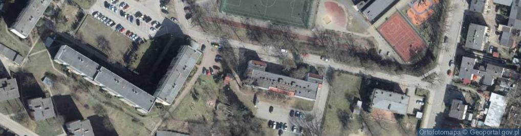 Zdjęcie satelitarne Szczecińskie Centrum Świadczeń - Filia Prawobrzeże