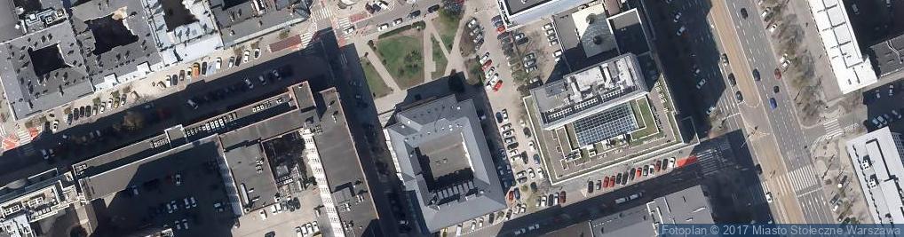 Zdjęcie satelitarne Urząd Dzielnicy Śródmieście