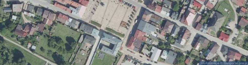 Zdjęcie satelitarne Urząd Gminy i Miasta Chęciny