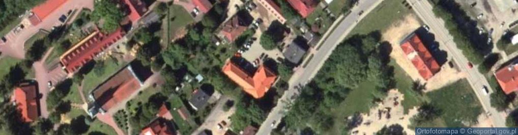 Zdjęcie satelitarne Urząd Gminy i Miasta Mikołajki