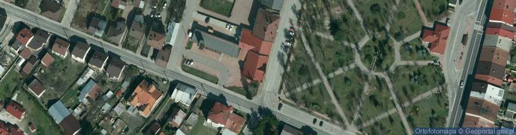 Zdjęcie satelitarne Urząd Gminy i Miasta Sokołów Małopolski