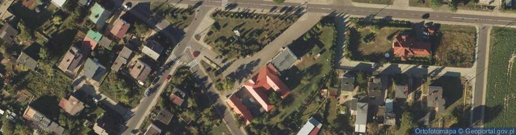 Zdjęcie satelitarne Urząd Miasta i Gminy Chodecz