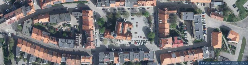 Zdjęcie satelitarne Urząd Miasta i Gminy Wołów