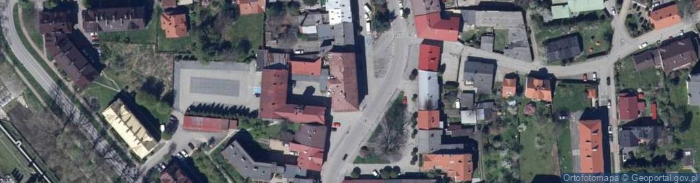 Zdjęcie satelitarne Urząd Miejski Andrychów