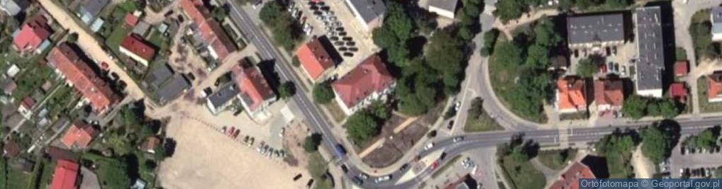 Zdjęcie satelitarne Urząd Miejski Biskupiec