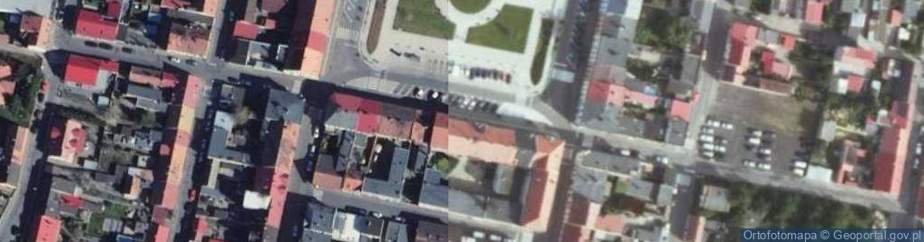 Zdjęcie satelitarne Urząd Miejski Bojanowo