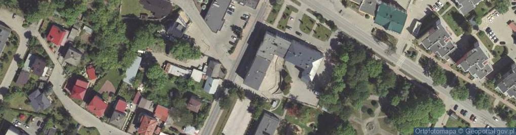 Zdjęcie satelitarne Urząd Miejski Bychawa