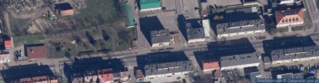 Zdjęcie satelitarne Urząd Miejski Choszczno