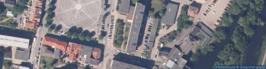 Zdjęcie satelitarne Urząd Miejski Gryfice