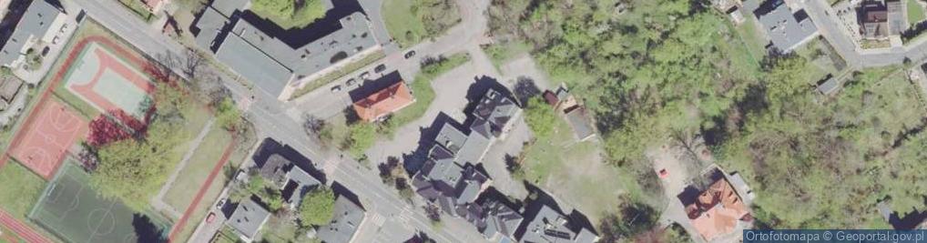 Zdjęcie satelitarne Urząd Miejski Gubin