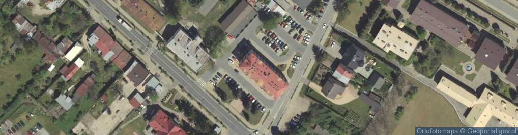 Zdjęcie satelitarne Urząd Miejski Janów Lubelski